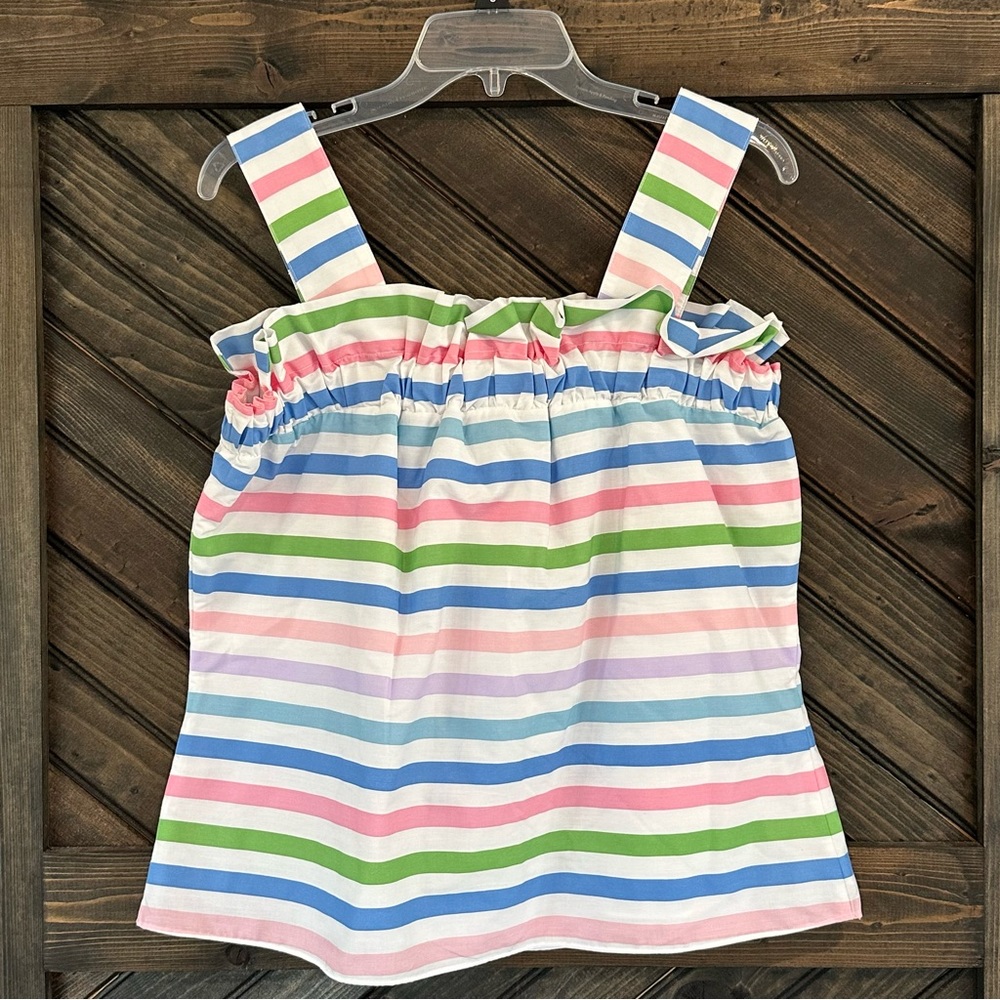 Beaufort Bonnet Company striped sleeveless top Size Small EUC